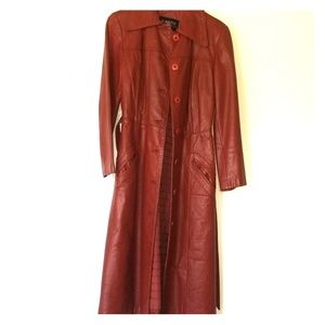Vintage Leather trench